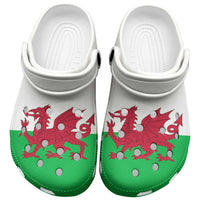 Wales Clogs Shoes Flag Color Inspiration - Wonder Print Shop