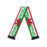 Wales Rugby Ruffneck Scarf Go Red Dragons
