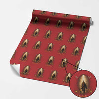 Walk for Peace Lantern Path Wrapping Paper Roll Monk and Aloka the Dog Spiritual Journey