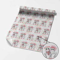 Walkin Around The Xmas Tree Wrapping Paper Roll Fresno Nightcrawler Cryptid Christmas Gift - Wonder Print Shop
