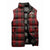 wallace-clan-puffer-vest-family-crest-plaid-sleeveless-down-jacket