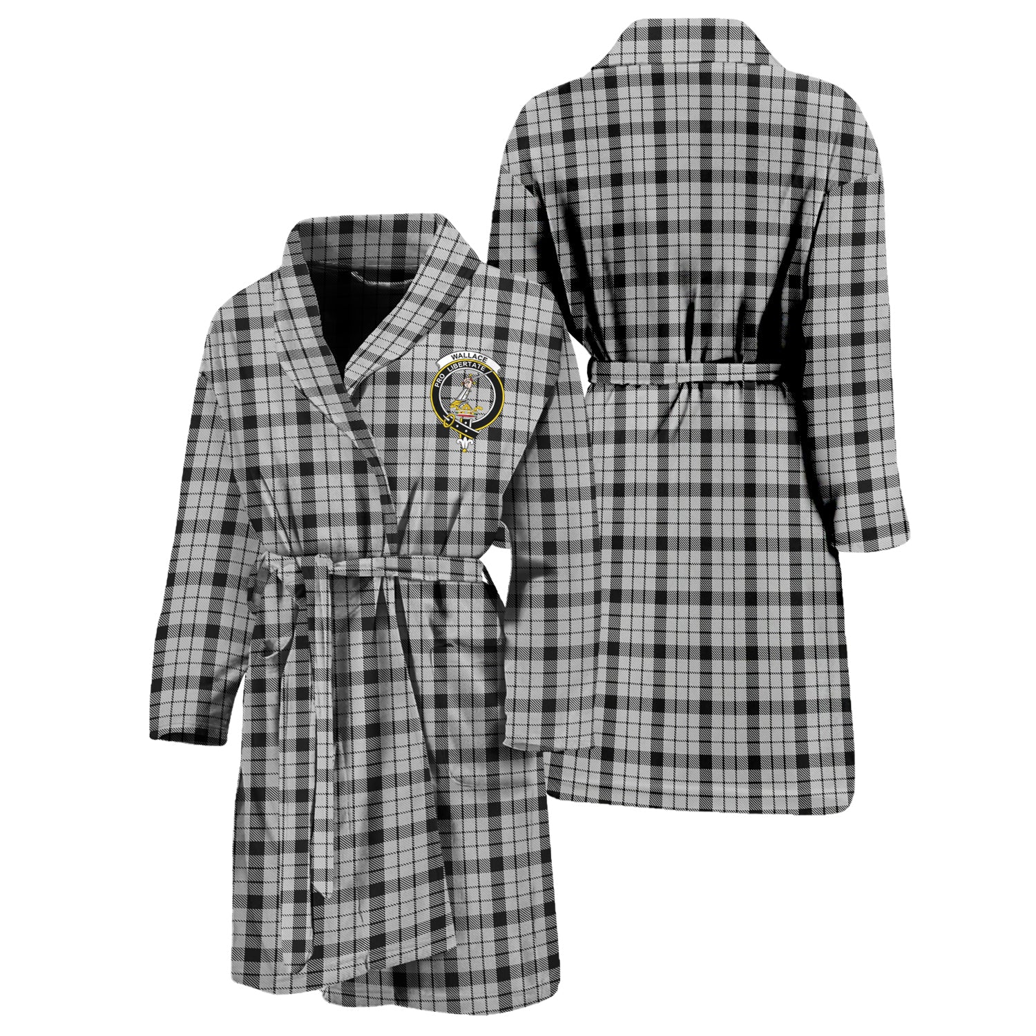 wallace-dress-family-crest-tartan-bathrobe-tartan-robe-for-men-and-women