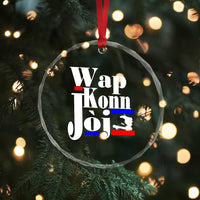 Wap Konn Joj Funny Haitian Creole Idiom Saying Crystal Glass Ornament Haiti Heritage Pride