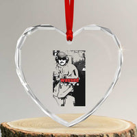 Wasted Maduro Meme Heart Crystal Glass Ornament Dictator’s Downfall Political Satire GTA Style - Wonder Print Shop