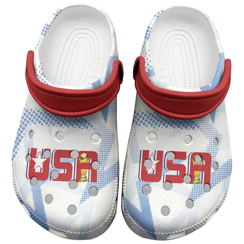 WC2026 USA Soccer Clogs Shoes Rising Stars - Wonder Print Shop