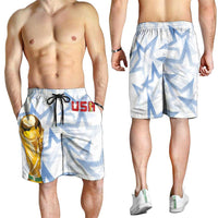WC2026 USA Soccer Shorts for Men Rising Stars - Wonder Print Shop
