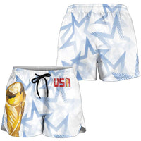 WC2026 USA Soccer Shorts for Women Rising Stars - Wonder Print Shop