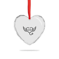 We Are All Pretti Good Heart Crystal Glass Ornament We Are All Pretti Good