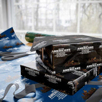 We Are Americans Funny Patriotic Wrapping Paper Roll Revolutionary War - Wonder Print Shop