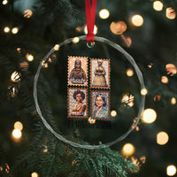 We Are The Legacy Of Strong Women Crystal Glass Ornament Black History Month Gift