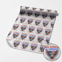 We The People No Kings In America Wrapping Paper Roll 250 Years America Anniversary Vintage American Flag