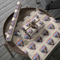 We The People No Kings In America Wrapping Paper Roll 250 Years America Anniversary Vintage American Flag