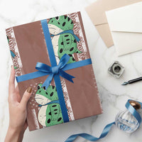 We The People Portland Frog Wrapping Paper Roll Patriotic Protest American Flag - Wonder Print Shop