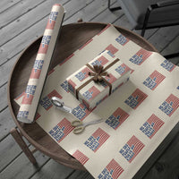 We The People Serve No Kings Wrapping Paper Roll American Freedom Protest