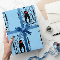 We Walk Alone Fresno Nightcrawler Wrapping Paper Roll California Cryptid Hunter - Wonder Print Shop