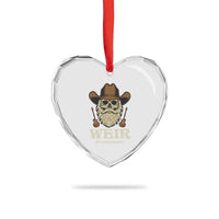 Weir Everywhere Western Skull Guitarist Heart Crystal Glass Ornament Legendary Musician Memorial Retro Tribute for Fans