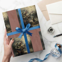 Weird Bass Fish Playing Bass Guitar Wrapping Paper Roll Funny Cursed Meme - Wonder Print Shop
