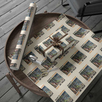 Welcome To Summerween Chillin And Thrillin Wrapping Paper Roll Funny Summer Halloween