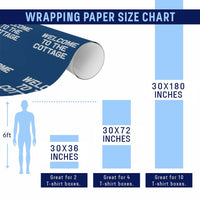 Welcome To The Cottage Wrapping Paper Roll