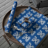 We’ll Be Coming Soccer Wrapping Paper Roll Scotland Flag Pride Football Fans - Wonder Print Shop