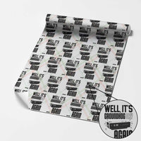 Well Its Groundhog Day Again Wrapping Paper Roll Funny Woodchuck Groundhog - Wonder Print Shop