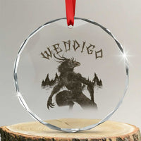 Wendigo Crystal Glass Ornament Horror Cryptid Occult Dark Fantasy TS10