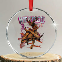 Wendigo Crystal Glass Ornament Riding Skeleton Cryptid Occult Dark Fantasy TS10