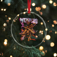 Wendigo Crystal Glass Ornament Riding Skeleton Cryptid Occult Dark Fantasy TS10