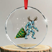 Wendigo Monster Crystal Glass Ornament Cryptid Mythical Christmas - Wonder Print Shop