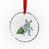 Wendigo Monster Crystal Glass Ornament Cryptid Mythical Christmas - Wonder Print Shop