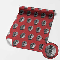 Wendigo Wrapping Paper Roll Cryptid Horror Moon Mythical Creature Halloween - Wonder Print Shop