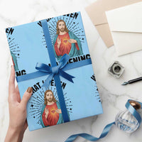 What Is Even Happening Wrapping Paper Roll Funny Christian - Wonder Print Shop