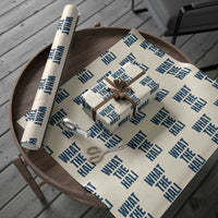 What The Hali Wrapping Paper Roll Indiana Hoosier Funny Basketball Overrated - Wonder Print Shop