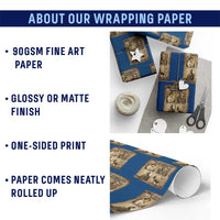 What We Learn From Black History Wrapping Paper Roll Iconic African American Figures - Wonder Print Shop