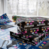 When Someone Attacks One Party Member D20 Dice LGBTQ Ally Wrapping Paper Roll - Wonder Print Shop