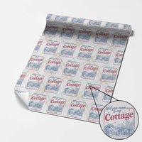 Will You Come To My Cottage This Summer Wrapping Paper Roll LGBT Romance Hockey Fan