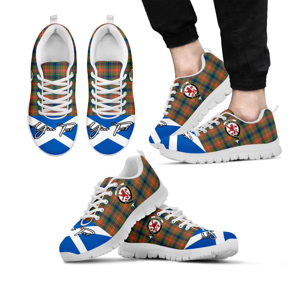 wilson-ancient-family-crest-tartan-sneaker-tartan-plaid-with-scotland-flag-shoes-personalized-your-signature