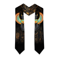 Winged Egypt Cats Graduation Stole Ancient Egypt Culture