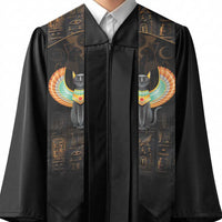 Winged Egypt Cats Graduation Stole Ancient Egypt Culture