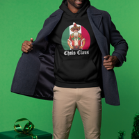 Cholo Claus Christmas Funny Mexican Santa Sombrero Feliz Navidad Hoodie - Wonder Print Shop