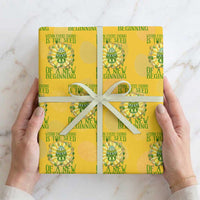 Within Every Ending Is The Seed Of A New Beginning Wrapping Paper Roll Ostara Pagan Eostre Easter Day
