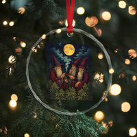 Wizard 420 Smoking Marijuana Crystal Glass Ornament Funny Stoner Weed Lover Meme