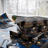 Wizard 420 Smoking Marijuana Wrapping Paper Roll Funny Stoner Weed Lover Meme