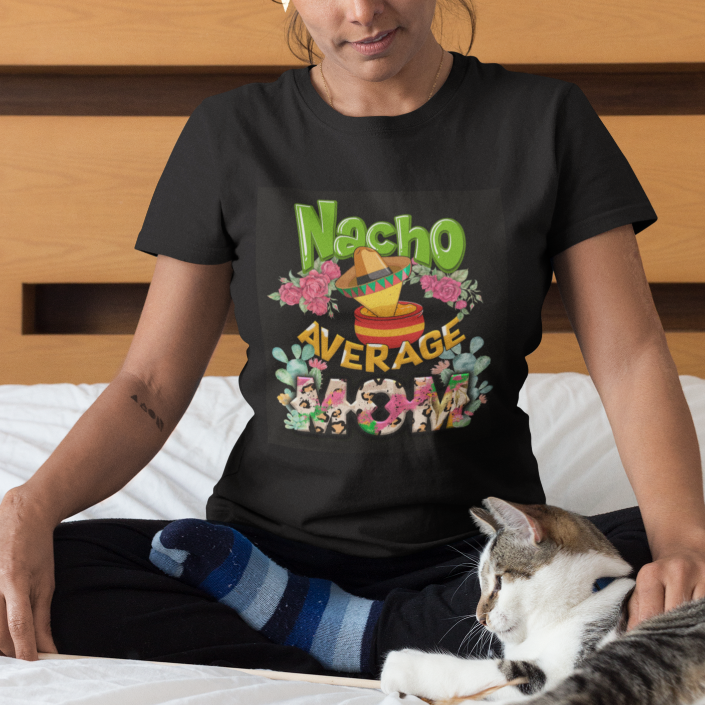 Mexican Mom T Shirt Nacho Average Mom Mamacita Latina Latino Hispanic Mexican Mom, Shirt in Spanish, Gag Gifts For Mom, Mother's Day Gifts, Women - Wonder Print Shop