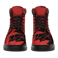 Women Rugby Canada All Season Boots Maple Energy Never Stops - Wonder Print Shop