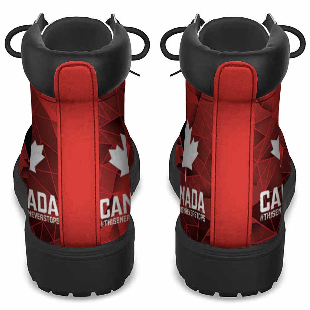 Women Rugby Canada All Season Boots Maple Energy Never Stops - Wonder Print Shop