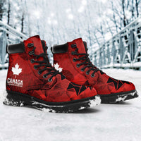 Women Rugby Canada All Season Boots Maple Energy Never Stops - Wonder Print Shop