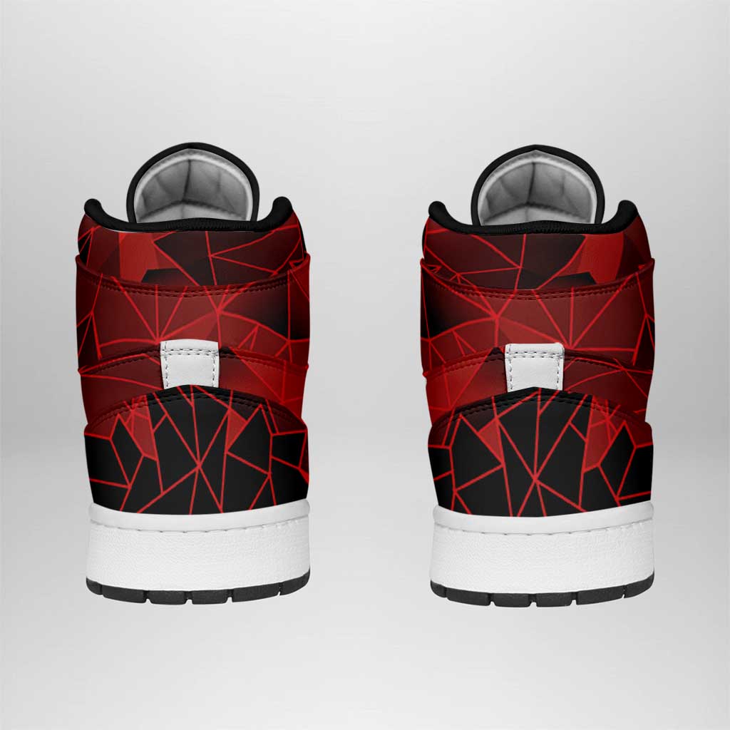 Women Rugby Canada High Sneakers AJ1 Maple Energy Never Stops - Wonder Print Shop