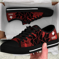 Women Rugby Canada Low Top Shoes Maple Energy Never Stops - Wonder Print Shop