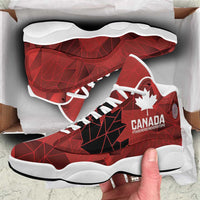 Women Rugby Canada Sneakers J13 Maple Energy Never Stops - Wonder Print Shop